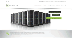Desktop Screenshot of kantionit.com